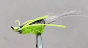 Upside Down Bream Killer - Chartreuse