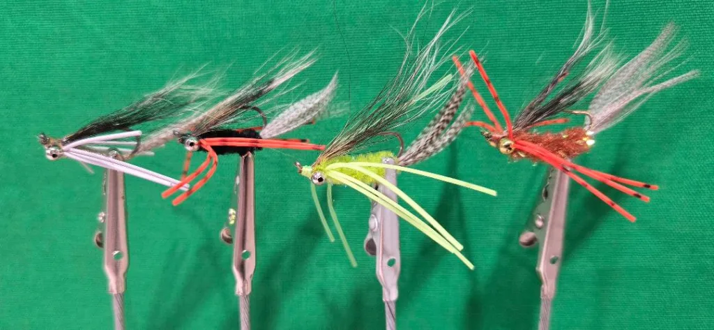 Four Upside Down Bream Killer flies selected for September